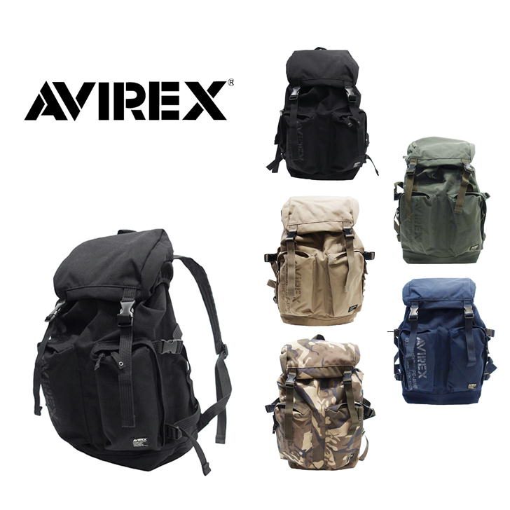 【未使用】AVIREX リュック バックパック 黒 AVIREX（アヴィレックス） 最大46% 1/30から リュック メンズ