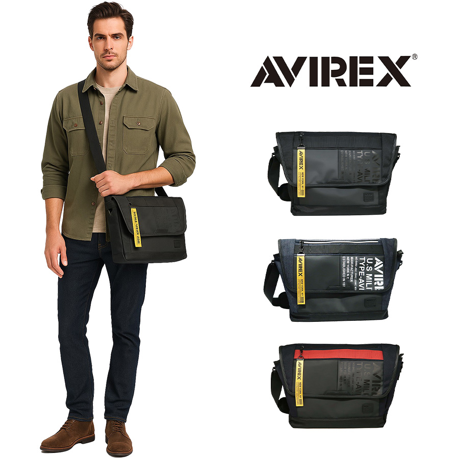 AVIREX（アヴィレックス） AVX592 ショルダー フラップショルダー