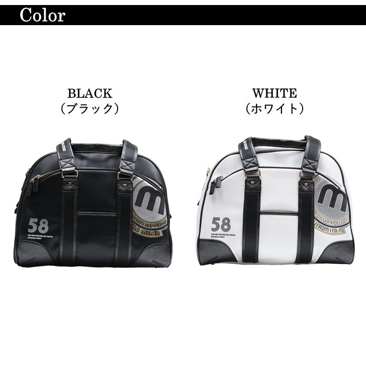 ミラ ミラン ボストン ゴルフバッグ ショルダー251301 定価27500円 mila milan（ミラ・ミラン） バビラ ボストン ショルダー ビジネス