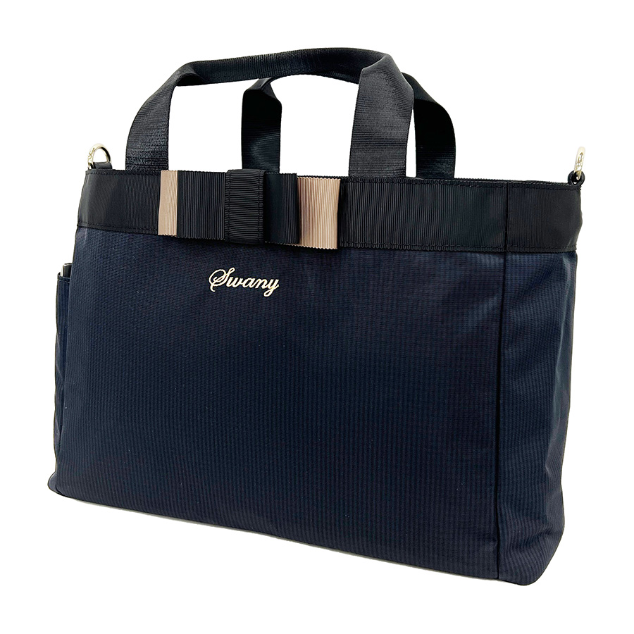 未使用品！！スワニーSWANY 支えるバッグ　黒　ショルダーバッグセット SWANY（スワニー） ルバンド サブ (M) A-607 2Way 鞄 トート