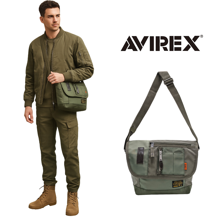 アヴィレックス バッグ ショルダーバッグ AVIREX イーグル 限定生産モデル ミニショルダーバッグ avx3520m メンズ レディース AVIREX（アヴィレックス） 【AVIREX】 avx3520m イーグル限定モデル