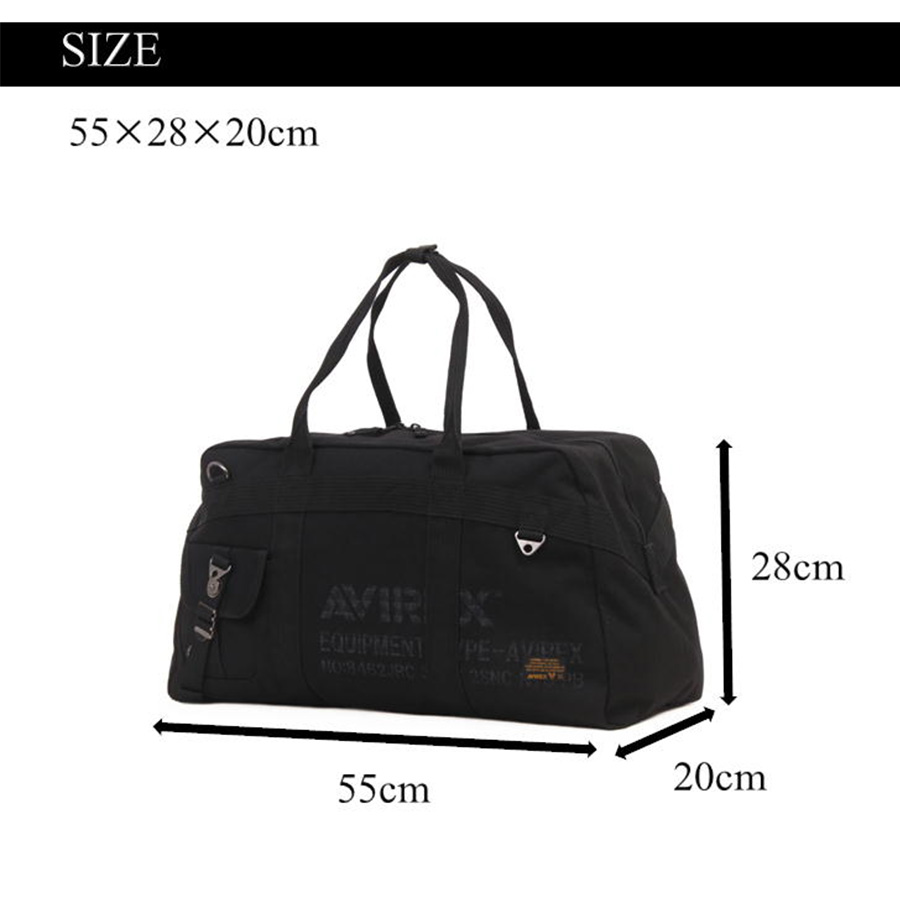 AVIREX アヴィレックス パラシュートバッグ AVIREX（アヴィレックス） パラシュート ボストン AVX3525 30L 男女