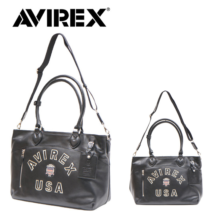 AVIREX（アヴィレックス） アビレックス バーシティー レザー 2WAY