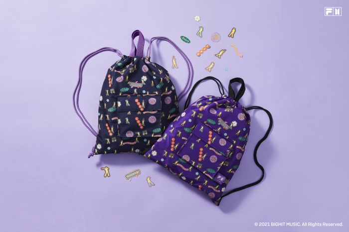 FILA 【レターパック配送】BTS x Let's Be DYNAMITE STRING BAG