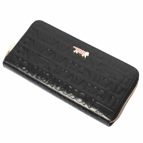 【新品】LISA LARSON リサラーソン ラウンドファスナー長財布 マイキー Lisa Larson（リサラーソン） ラウンド ファスナー長財布 ウォレット