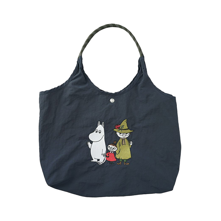 【MOOMIN】RMPK-01 刺繍 トートバッグ ムーミン 軽量 撥水加工 刺繍 デザイン 可愛い...