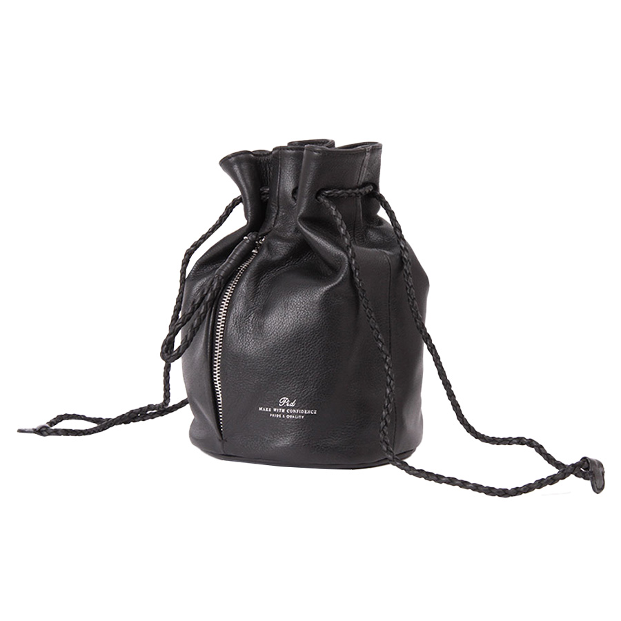 P.I.D pid ピーアイディ 巾着 ショルダー ちいさめ PAQ201 レザー