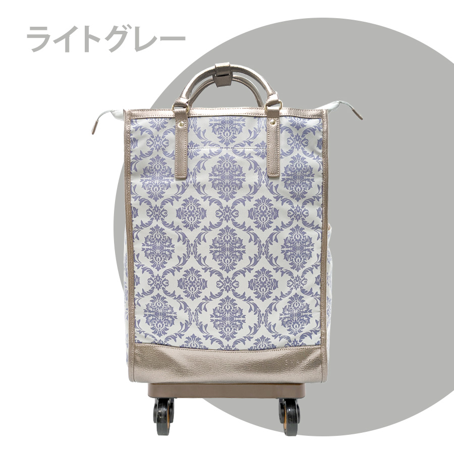 SWANY スワニー　キャリーバッグ　ダマスコ　D-543 ストッパー付き D-543 ダマスコ (M18) ブラック <4輪ストッパー付> 【アウトレット】