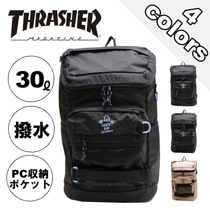 THRASHER（スラッシャー） マークゴンザレス リュック 30L THR-262 撥