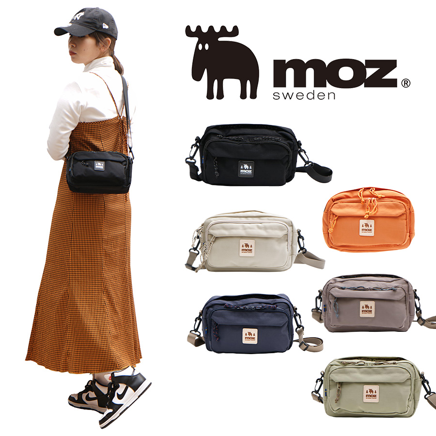 moz モズ ショルダーバッグ ウエストバッグ ボディバッグ 2WAY