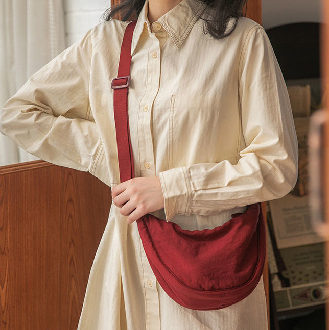 ショルダーバッグ レディース 斜めがけ コンパクト マザーズバッグ ナイロン 旅行 バッグ かるい オールシーズン カジュアル 肩掛け 軽量 軽い 8色 爆買 |  | 08