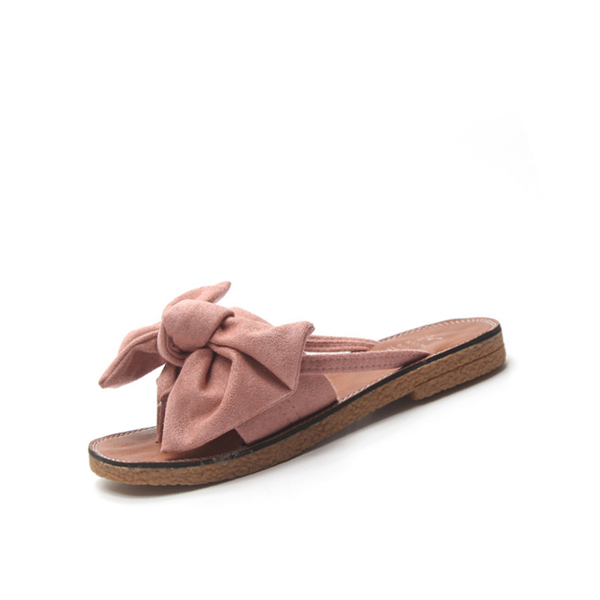 サンダル リボンポイント ミュール ビーチサンダル レディース 楽ちん ぺたんこ サンダル 無地 軽い つっかけ 海 痛くない 可愛い 夏 ビーサン 黒 ブラック |  | 04