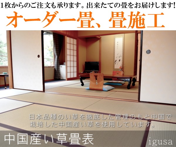畳 畳新調 畳替え 畳交換 2畳 い草畳 サイズオーダー 日本製 国産