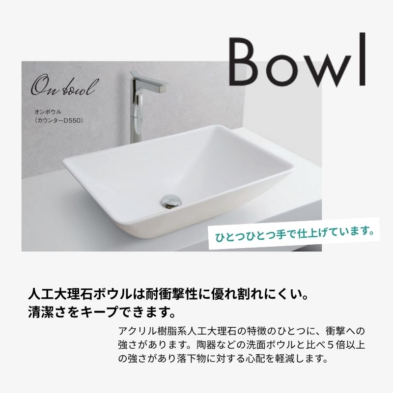 洗面化粧台 スマートサニタリーU Plan03 W1200×D550×H1900mm 造作 洗面カウンター シングルワンホール洗面混合栓 アイカ工業 AICA 洗面台 おしゃれ リフォーム | アイカ | 03