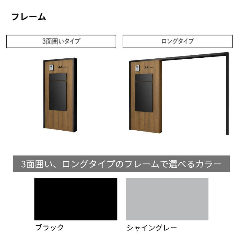 機能門柱FK ボックスセット(宅配ボックスKN) W700×D470×H1500mm 表札なし ポスト 大容量 宅配ボックス おしゃれ リクシル LIXIL リフォーム DIY | LIXIL | 04