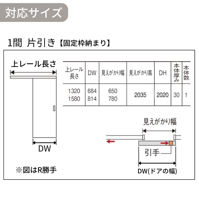 室内引戸 アウトセット納まり 上吊り片引き戸 ベリティス 採光 HB型 幅780×高さ2035mm 壁付け スタンダード 室内ドア 建具 交換 おしゃれ パナソニック DIY_5