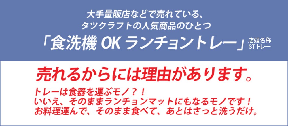 ランチョントレー特長