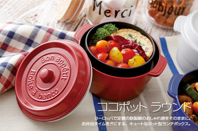 TAKENAKA（竹中） COCOPOT ココポット レクタングル 弁当箱 1段 600ml