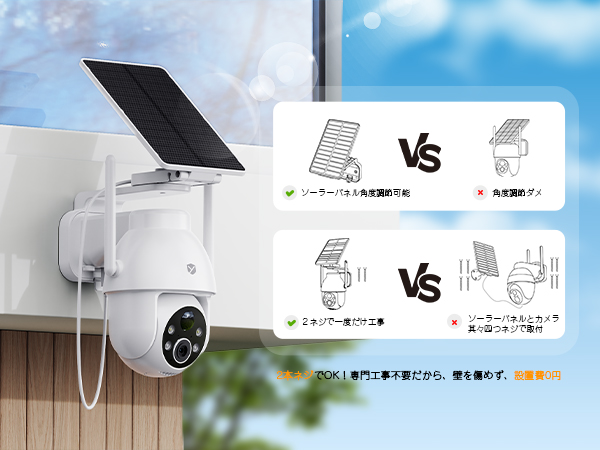 防犯カメラ 進化一体&分離両用型 50...の詳細画像2
