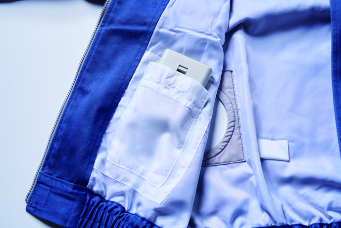 空調服 【メーカー直送・代引不可】【空調服】 長袖ブルゾン(ウェア