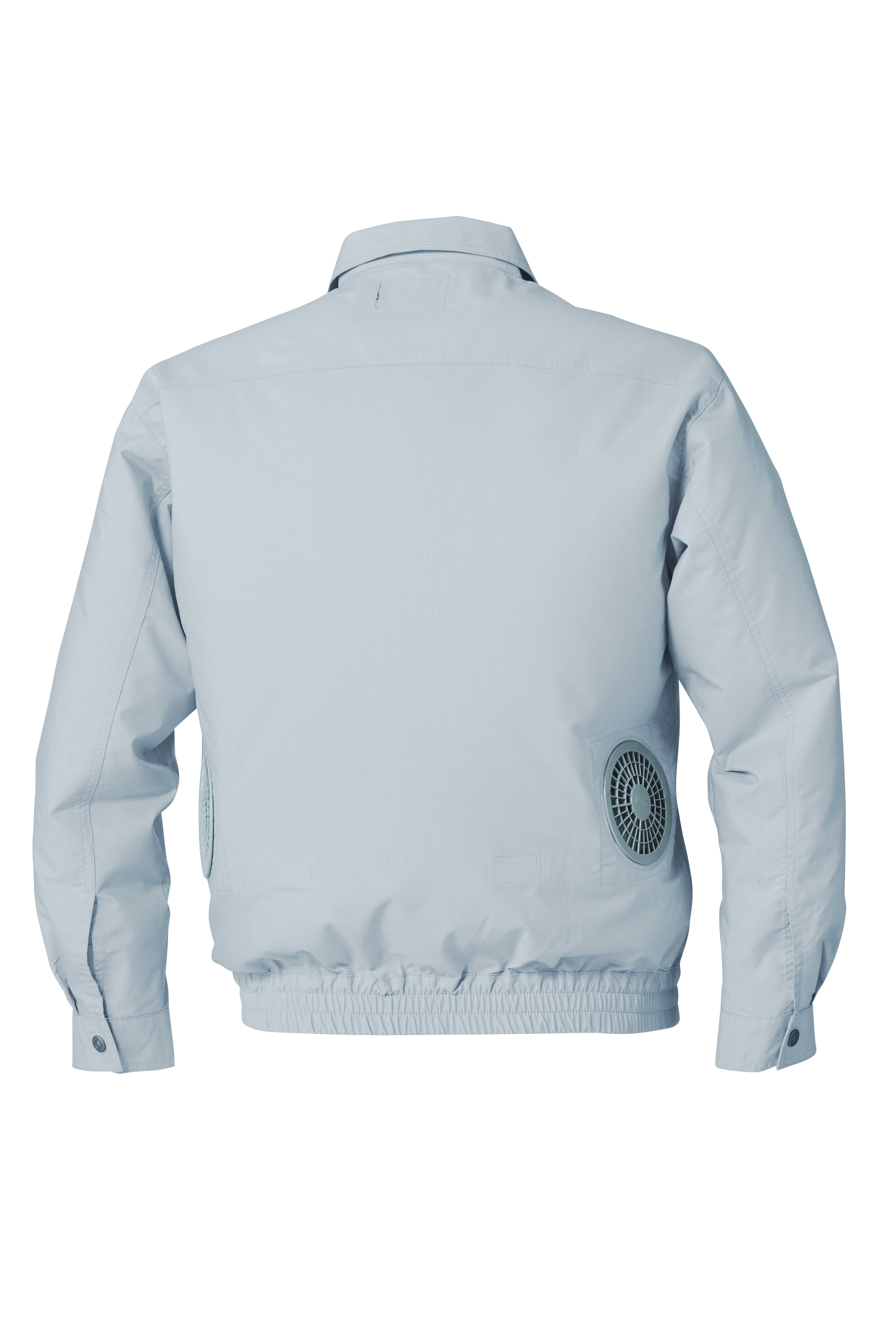 【メーカー直送・代引不可】【空調服】　制電長袖ブルゾン（ウェアのみ） シルバー LL [KU91710C06S4] 空調服 【メーカー直送・代引不可】【空調服】 制電長袖ブルゾン