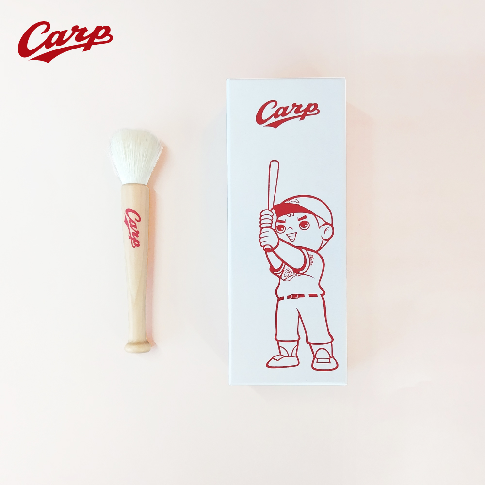広島東洋カープ球団公認 熊野筆 TAUHAUS Carp バット型チーク