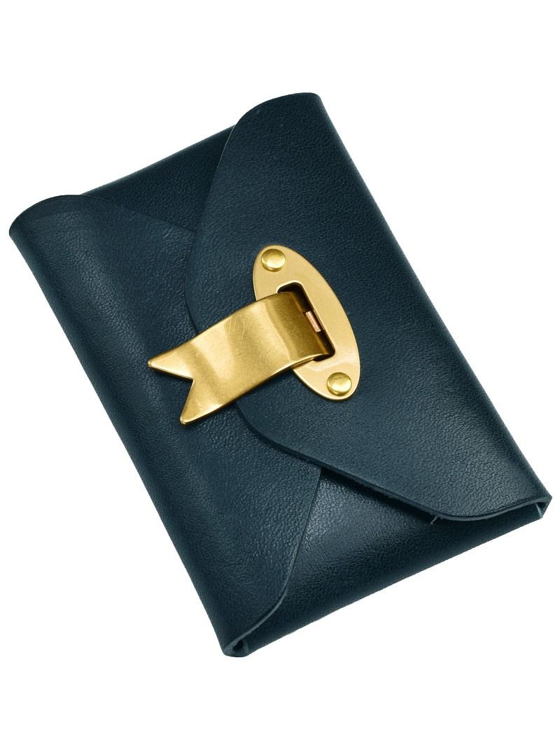 名刺入れ 本革 × 真鍮 カードケース 日本製 / clife greet 新生活