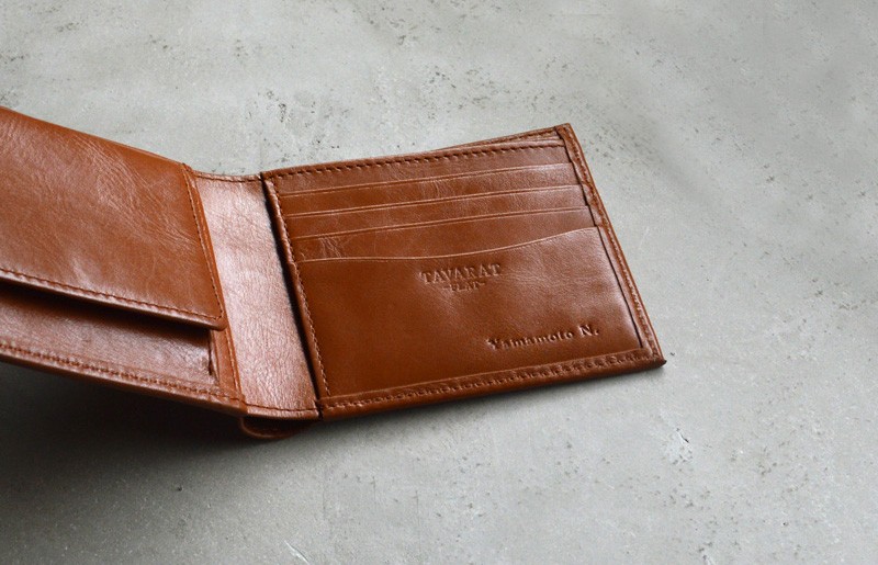 訳あり品/名入れ失敗）財布 メンズ 本革 二つ折り財布 TAV-025