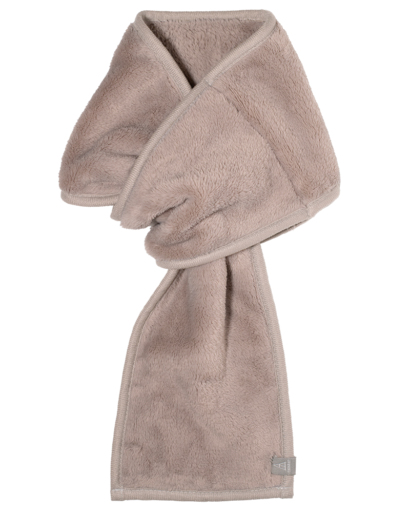 3秒マフラー フリース メンズ 薄手 ミニマフラー 男性 日本製 秋冬