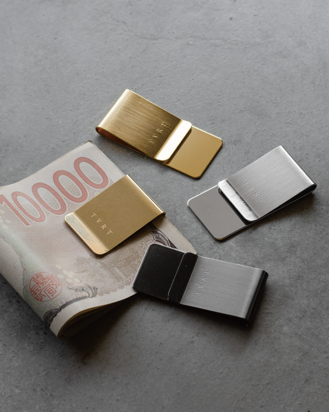 アウトレット）マネークリップ 日本製 真鍮 TAVARAT Tps-006 : TAVARAT