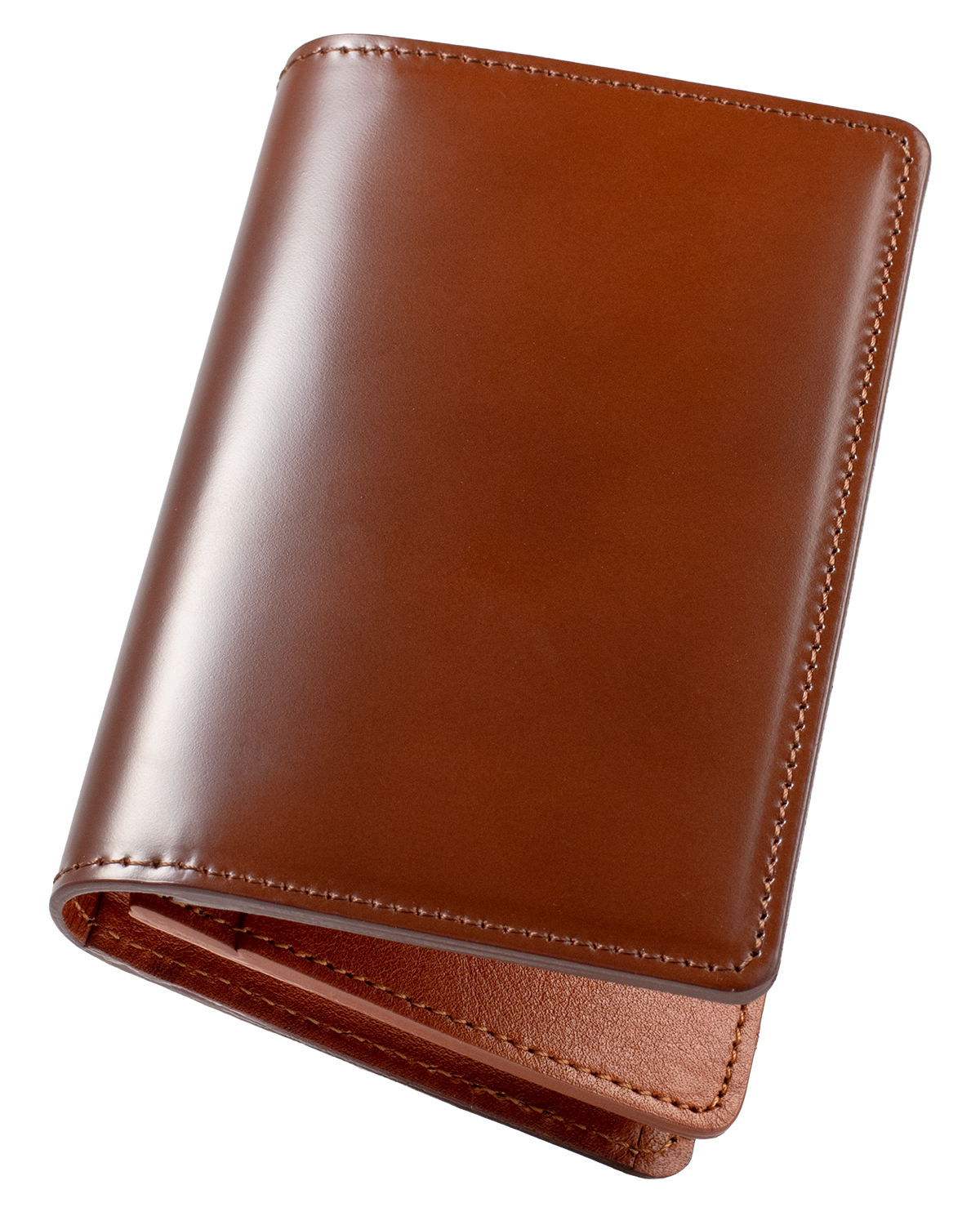 名刺入れ メンズ コードバン 日本製 名入れ 本革 50枚収納 大容量