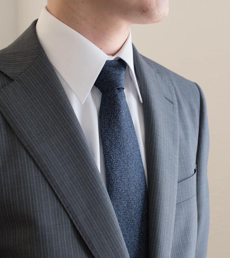 ネクタイ シルク 日本製 プレゼント 杢柄 おしゃれ シンプル ビジネス 