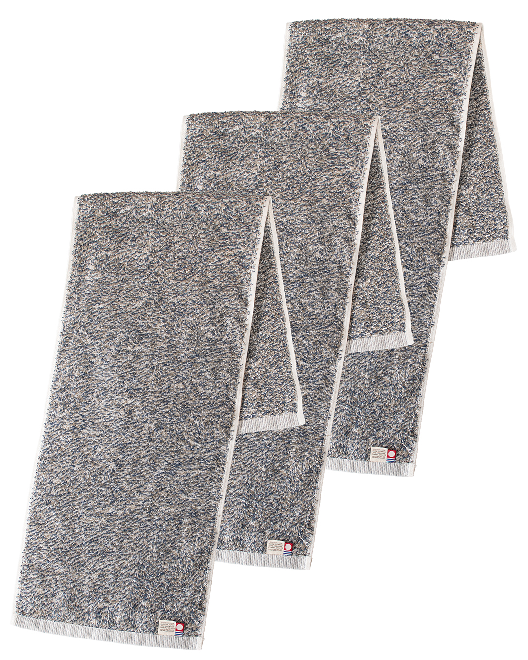 今治タオル（imabari towel） ショート マフラータオル 3枚セット 今治