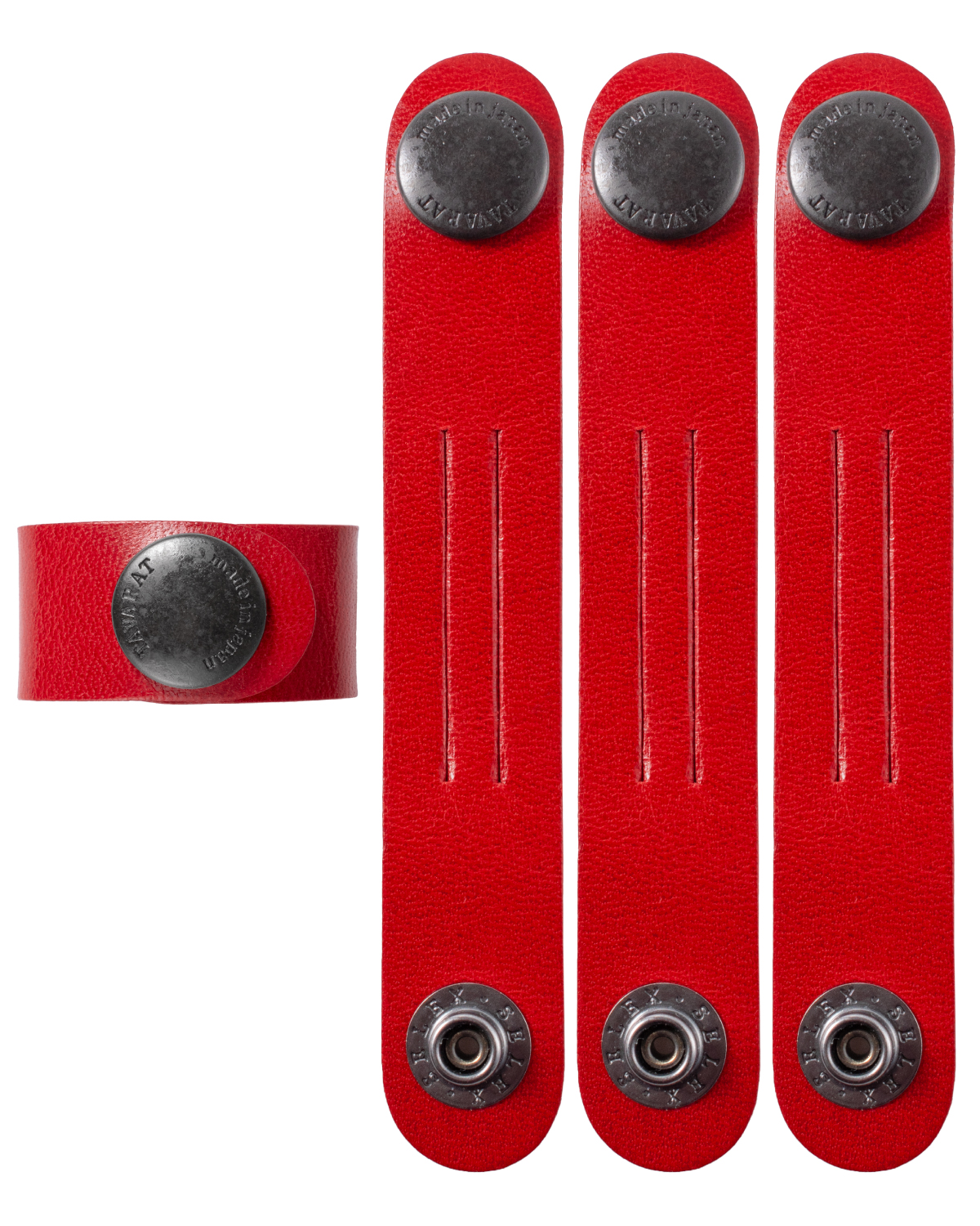 リュック紐 まとめ 4本セット ケーブルホルダー コードクリップ