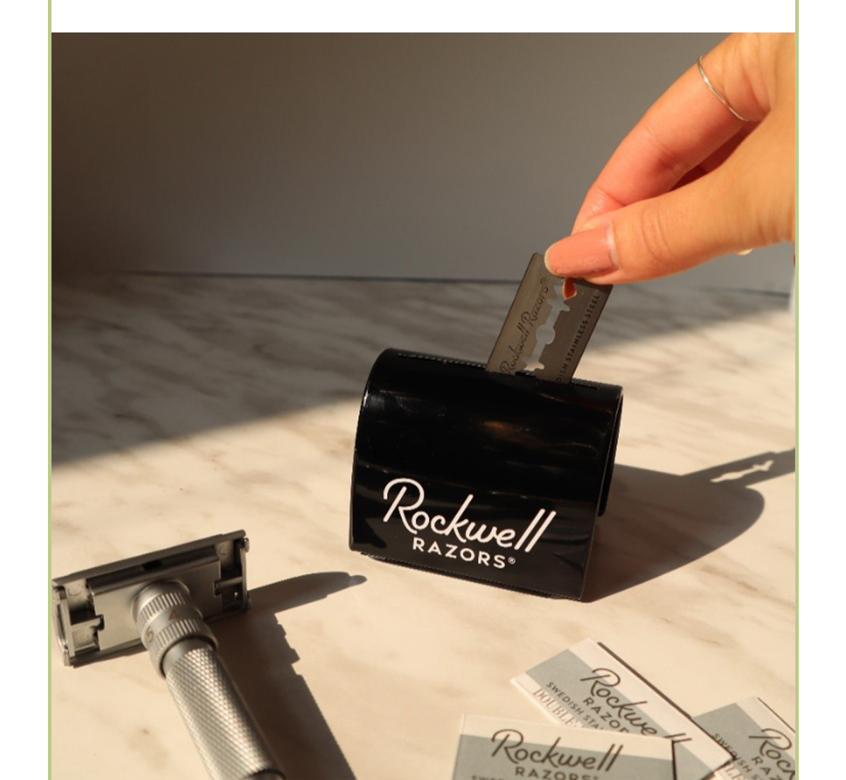 ロックウェルレイザー Rockwell Razors T2 カミソリ 50段階 ダイヤル式