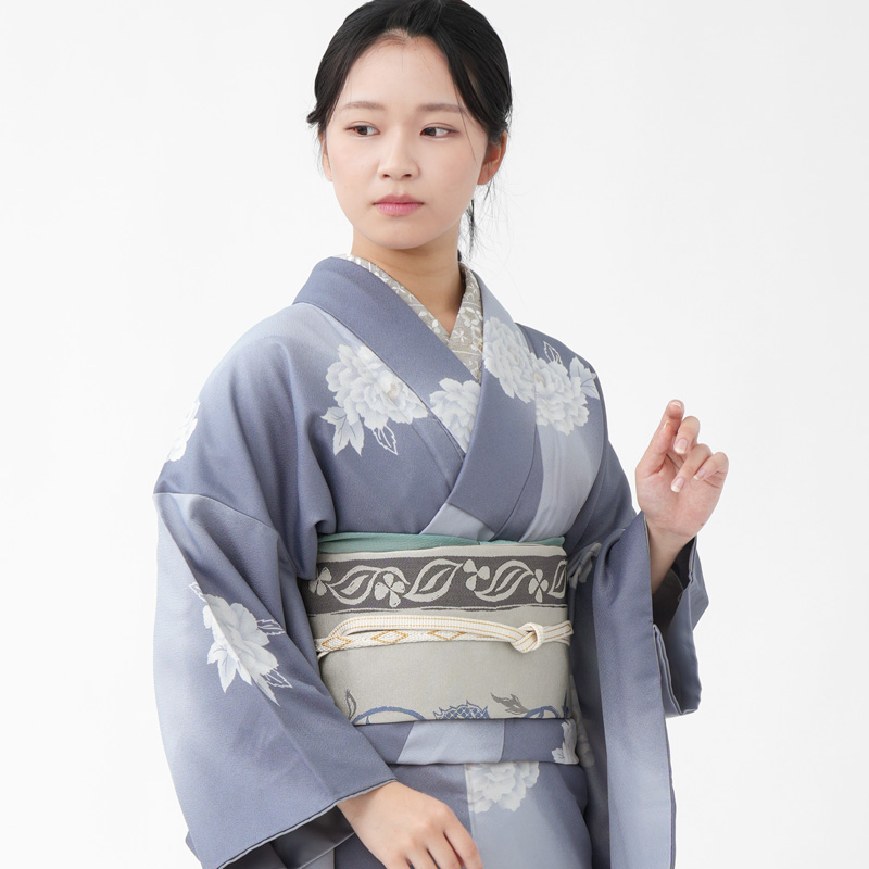 着物 名古屋帯 2点セット たゆたふセレクト 袷 プレタ 洗える