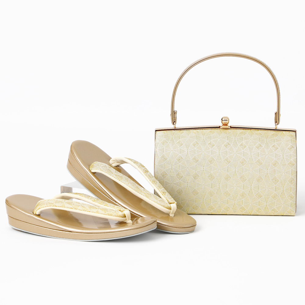 草履バッグセット 正絹帯地使用 振袖訪問着などフォーマル用