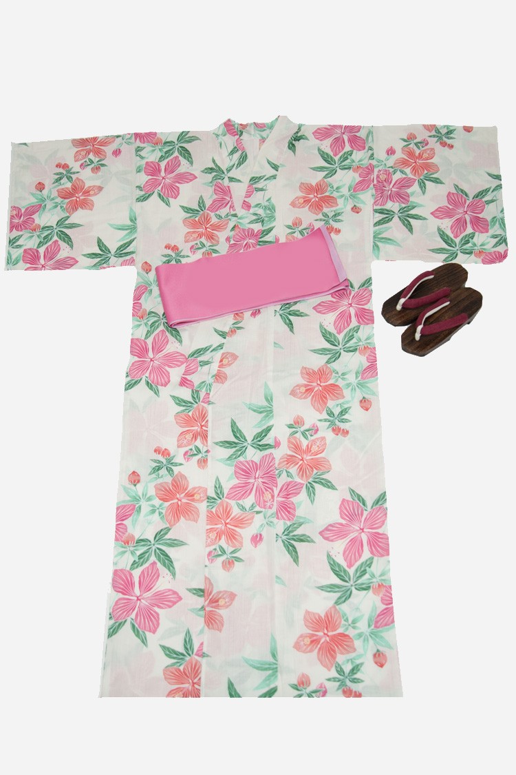 浴衣 ゆかた レディース 単品 シンプル かわいい 女性 花しらべ 2 02 Tayu Tafu 通販 Yahoo ショッピング