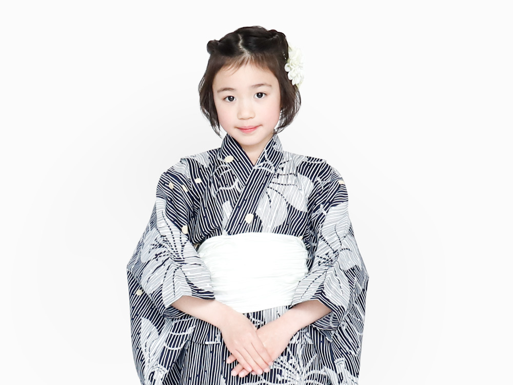 浴衣 子供 女の子 キッズ浴衣 ゆかた 大人っぽさ 可愛い ユカタ yukata