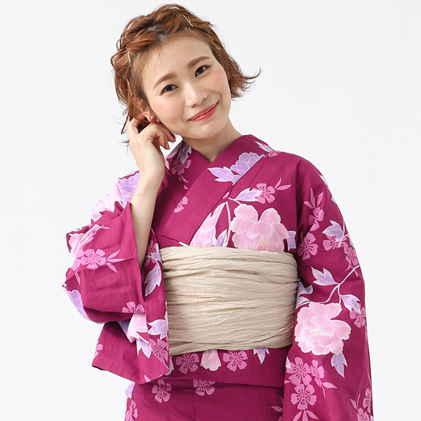 【値下げ可】変わり織生成り浴衣 6点！！セット Amazon | [KYOETSU] [キョウエツ] 浴衣セット 変わり織 生成り