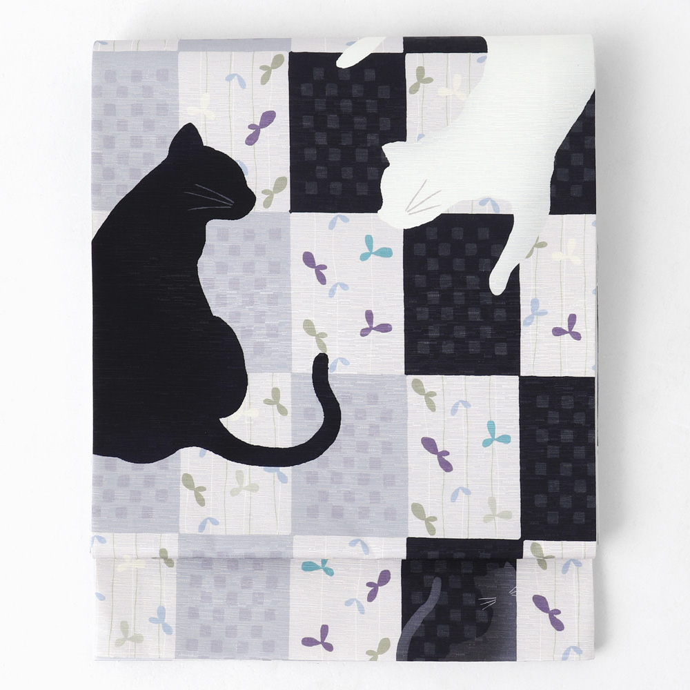 京袋帯 WAKKA ワッカ 帯 袋帯 単品 おび obi お太鼓 京都 猫 ねこ 動物 京袋帯 WAKKA ワッカ 帯 袋帯 単品 おび obi お太鼓 京都 猫 ねこ 動物