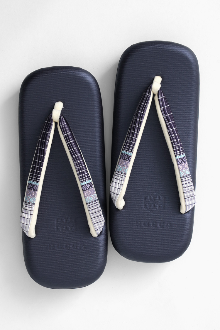 ROCCA（六花） 雪駄 日本製 博多織 鼻緒 男性用 クッション 本格 履物