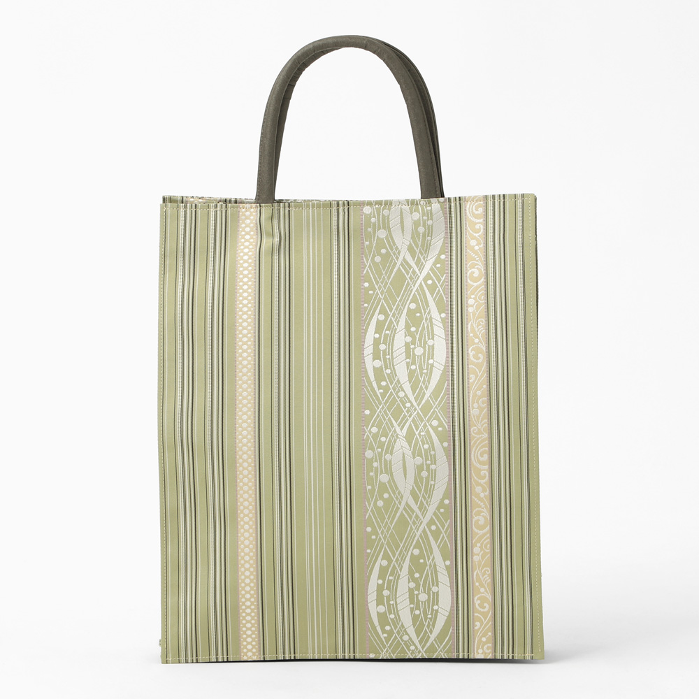 ROCCA（六花） 博多織 トートバッグ 日本製 正絹 和装 バッグ 献上柄