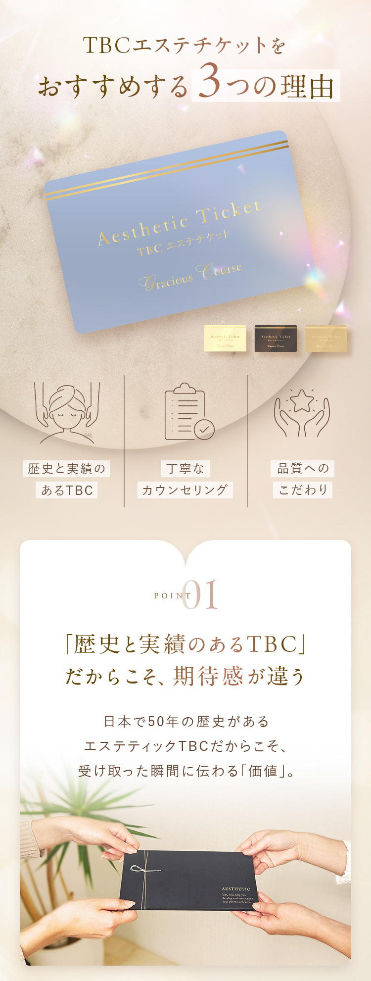 エステティックTBC エステチケット カタログギフト 体験ギフト