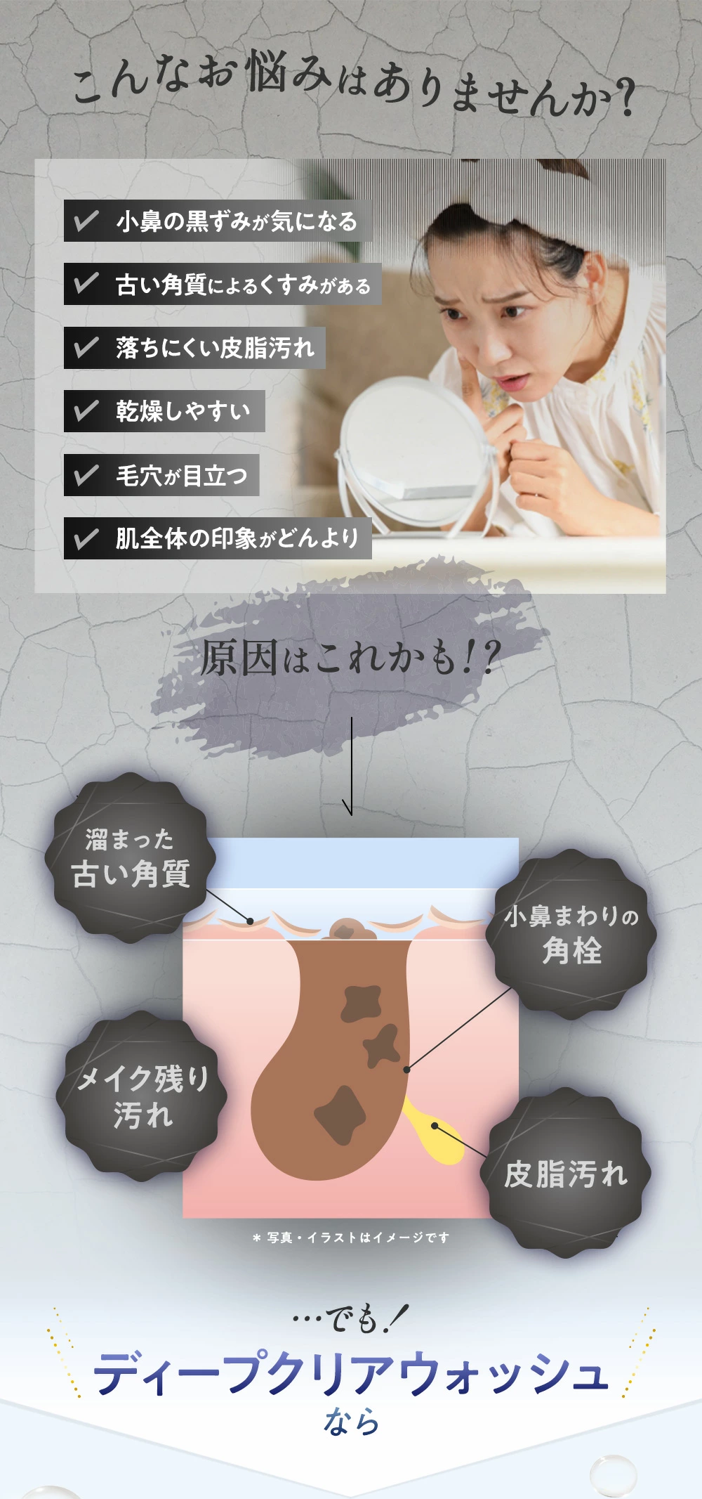 楽天市場】TBC 公式 ディープクリアウォッシュ【75g/220g】洗顔