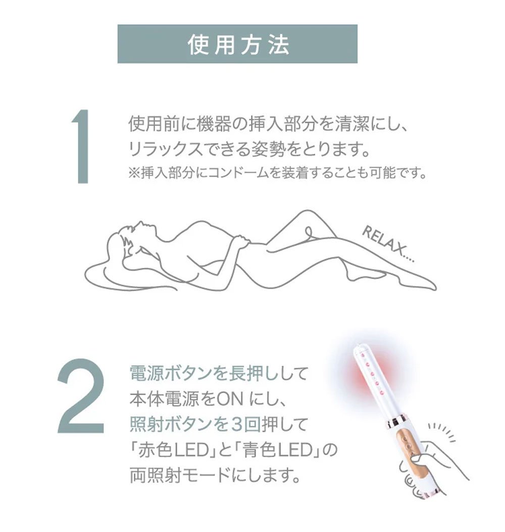 yoniCARE 家庭用膣ケア器 femtify 専用ジェル付き プレゼント付き