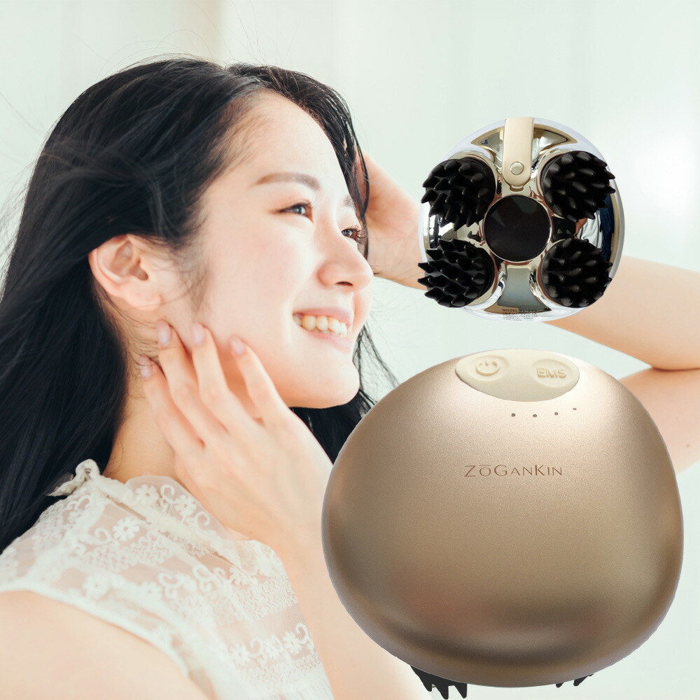 ZOGANKIN ゾーガンキン EMS機器 スカルプ 正規品】ゾーガンキン スカルプ EMS ヘッドスパ ZOGANKIN