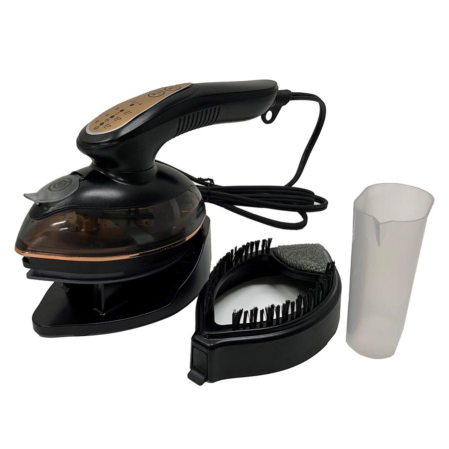 回転式 ハンディ スチーマー & アイロン / YSE-4890P 服 衣類 シワ