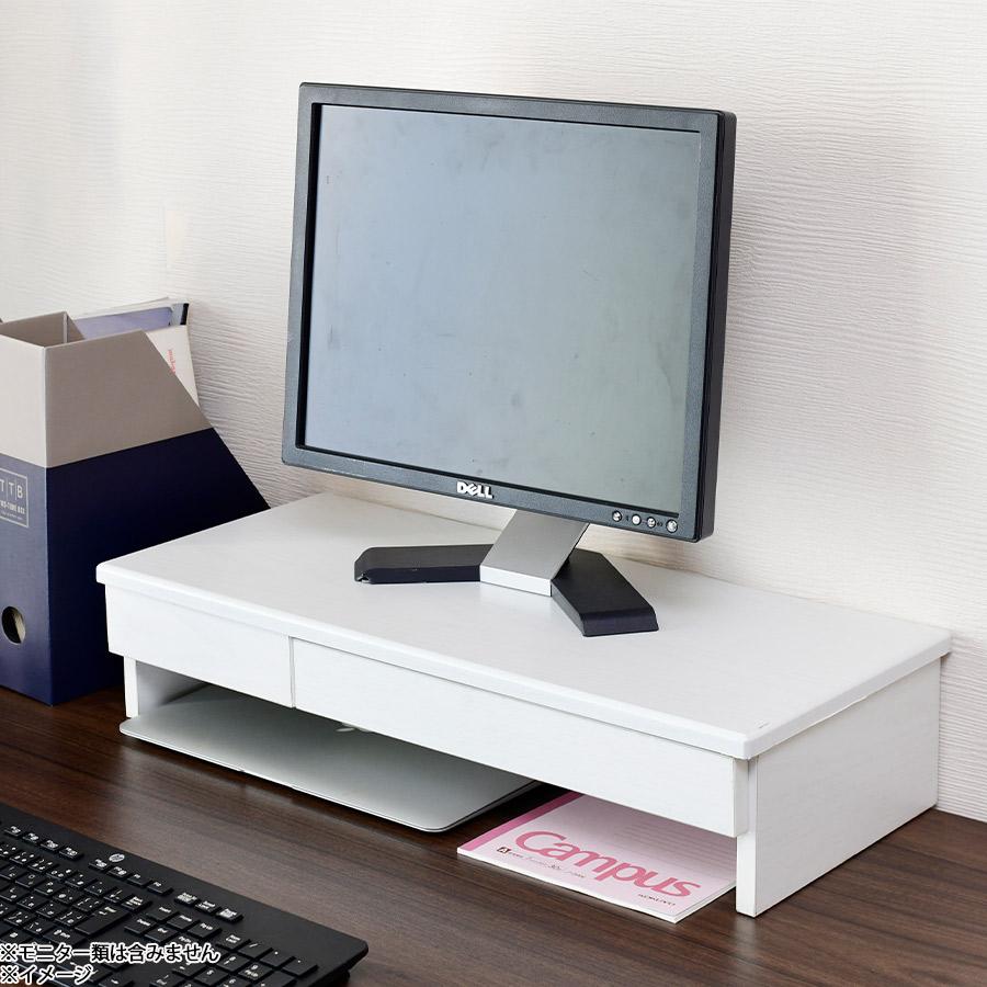 YAMAZEN ( 山善 ) デスク上 スタンド 引き出し 付／ DTS-H6025