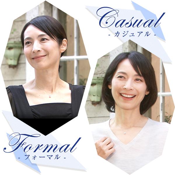 プラチナ 1ct ダイヤ ペンダント / レディース ジュエリー ネックレス 【TBSショッピング】の画像